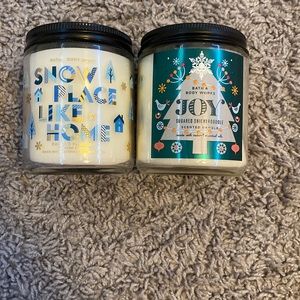 Bath and body works candles
